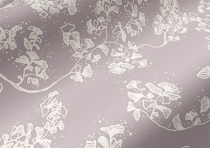 Cherry Blossom, Mauve - Twist&Fit Roller Blind - Image 4